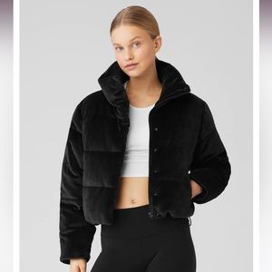 ALO Yoga Black Puffer Jacket